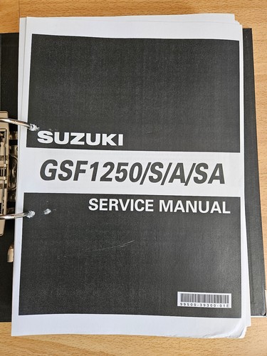 Suzuki gsf1250 service manual - suzuki,