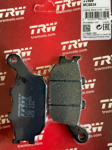 Trw lucas bremsbeläge mcb634 - bremsbeläge,